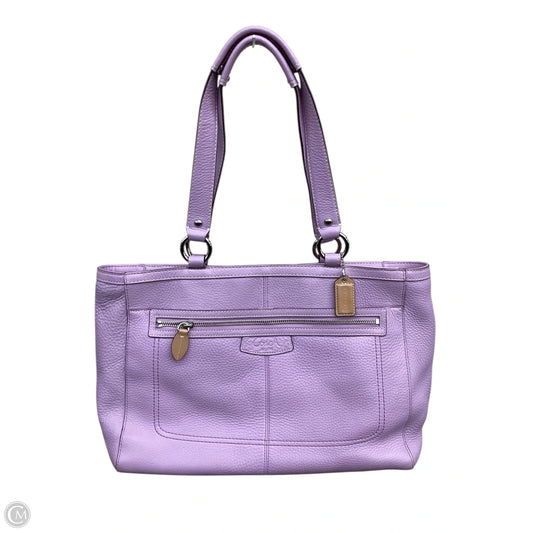 Handbag Designer By Coach, Size: Medium