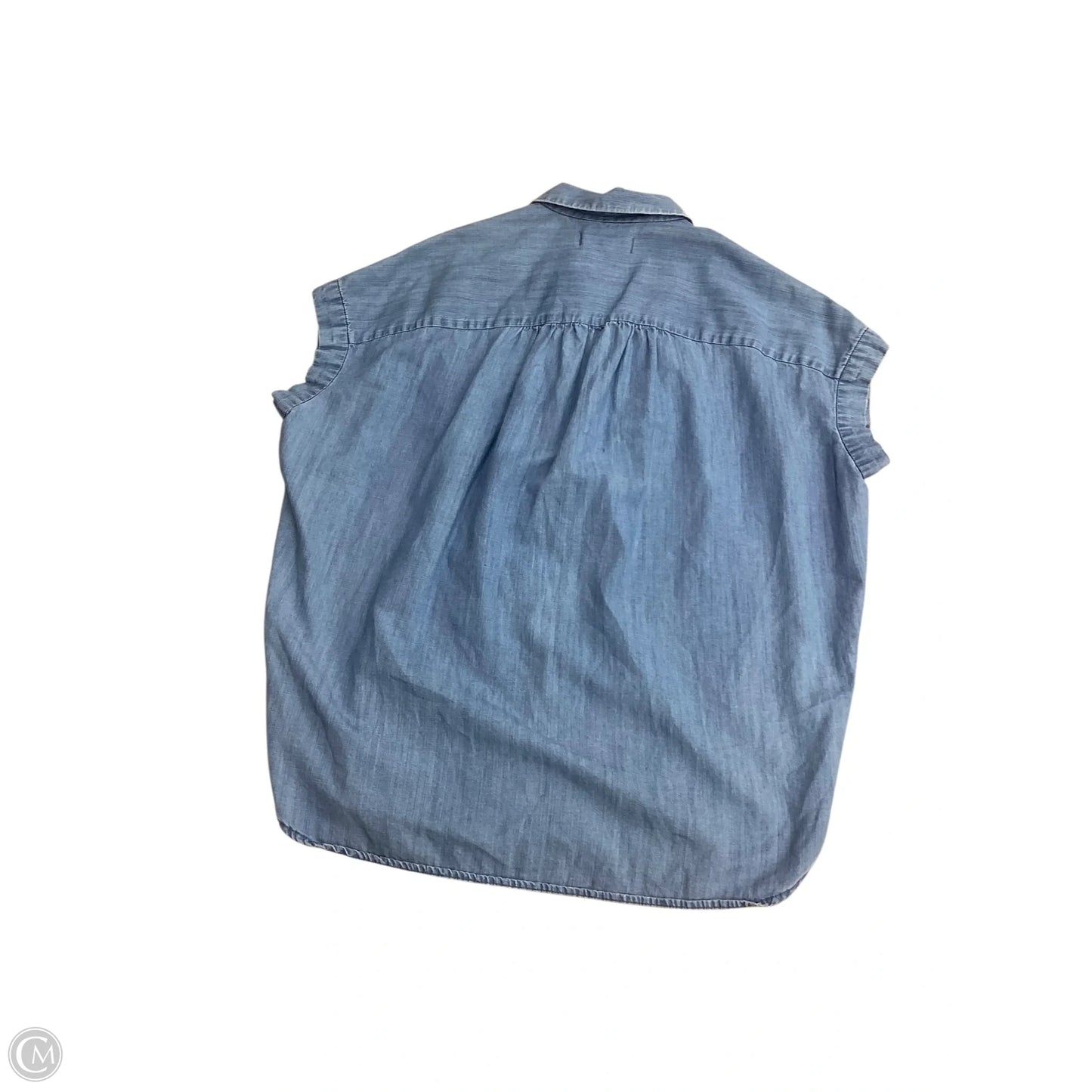 Top Short Sleeve By Madewell In Blue, Size: Xs