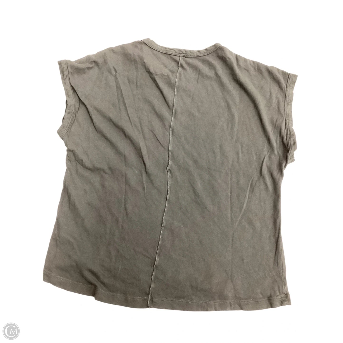 Top Short Sleeve By Chaser In Grey, Size: S