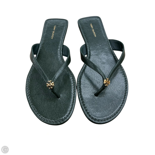 Sandals Designer By Tory Burch In Green, Size: 7