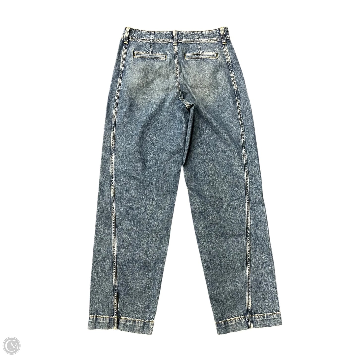 Jeans Wide Leg By Madewell In Blue, Size: 10