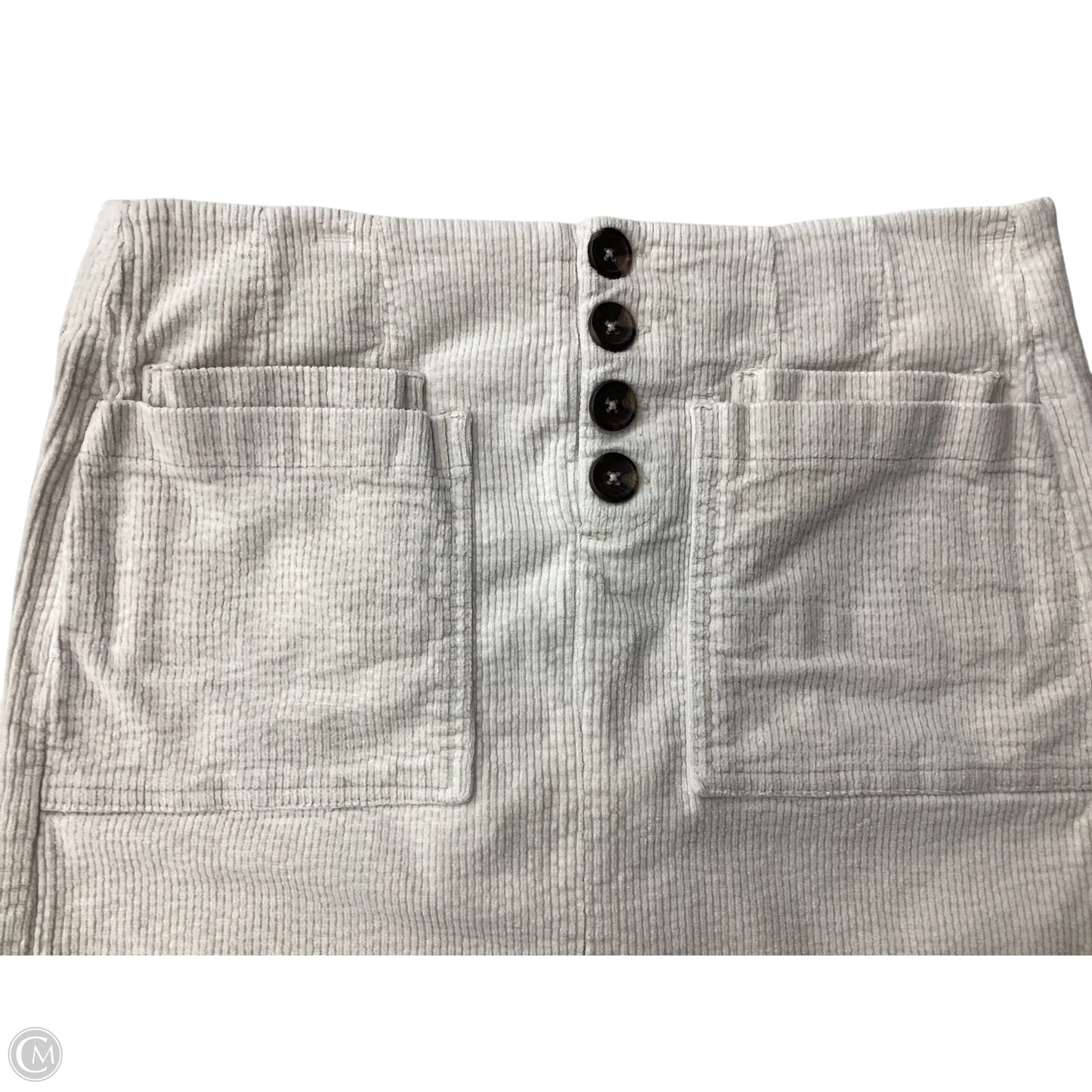 Skirt Mini & Short By Clothes Mentor In Ivory, Size: 12