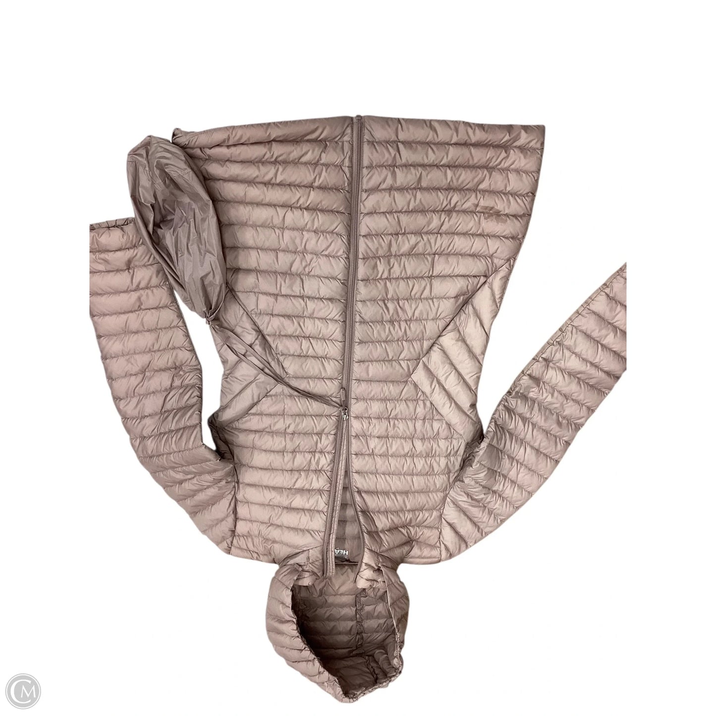 Jacket Puffer & Quilted By 32 Degrees In Taupe, Size: L