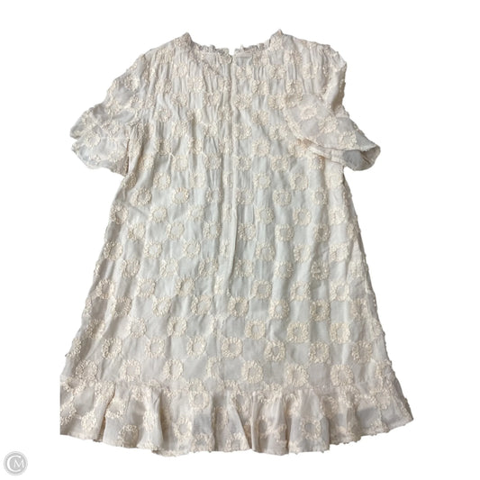 Dress Casual Short By Voy In Cream, Size: L