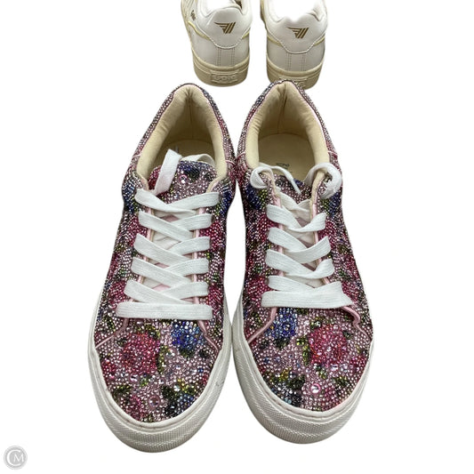 Shoes Flats By Betsey Johnson In Multi-colored, Size: 6
