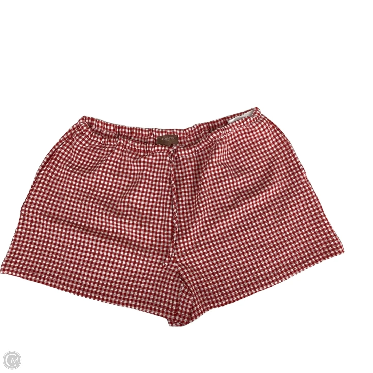 Shorts By Clothes Mentor In Red & White, Size: L