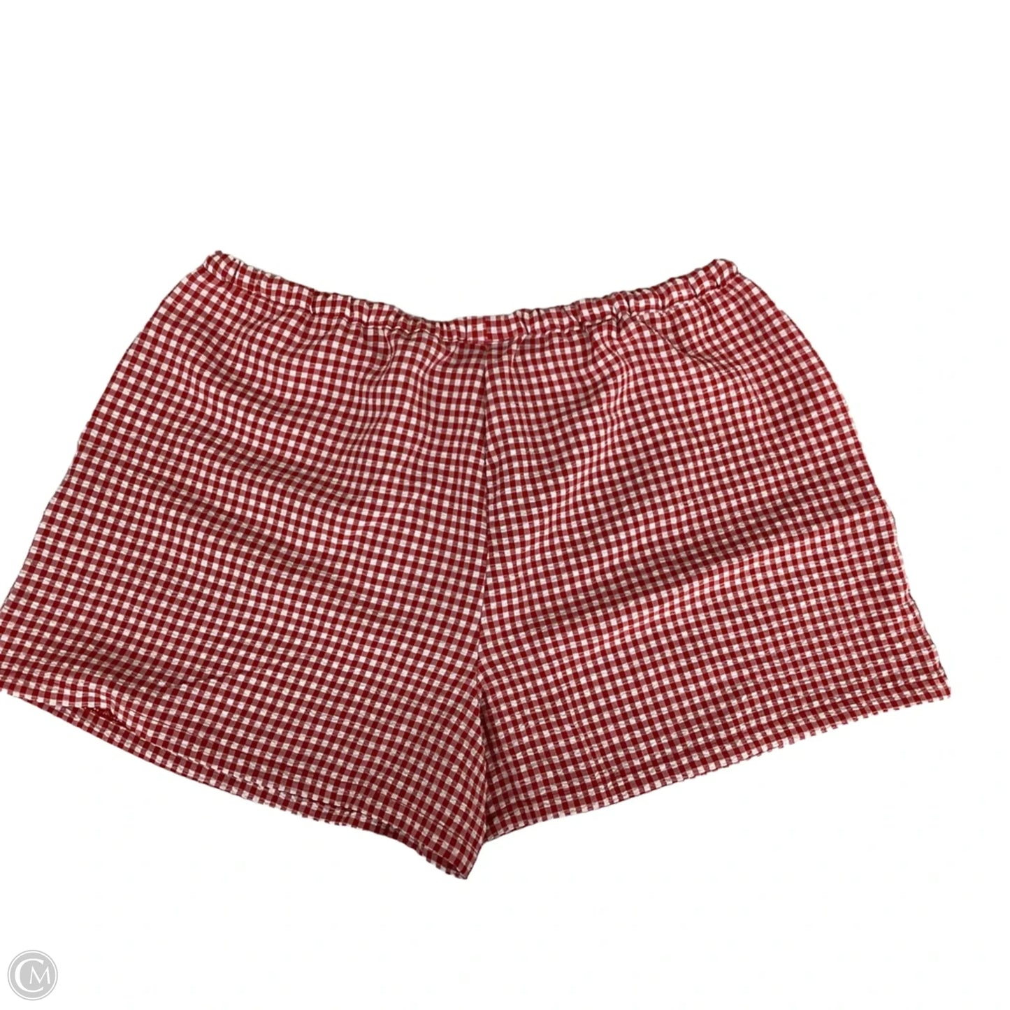 Shorts By Clothes Mentor In Red & White, Size: L