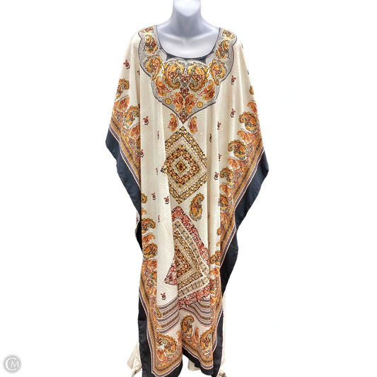 Dress Casual Midi By Clothes Mentor In Beige, Size: Xl