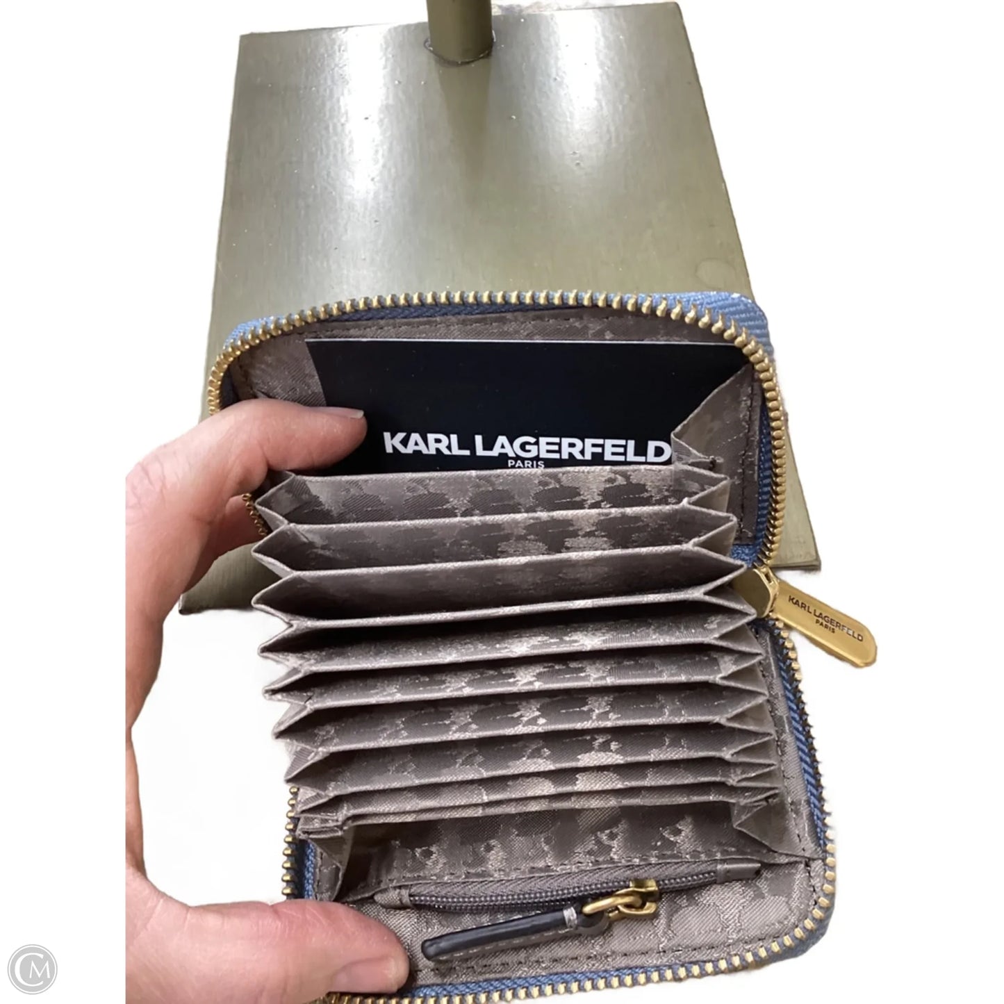 Wallet Designer By Karl Lagerfeld, Size: Small