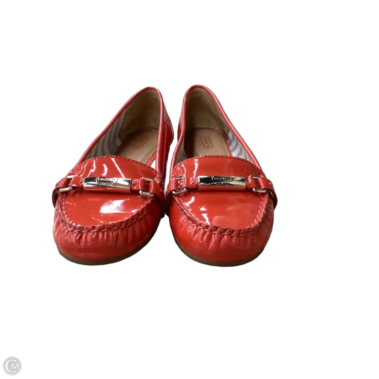 Shoes Designer By Coach In Orange, Size: 6.5