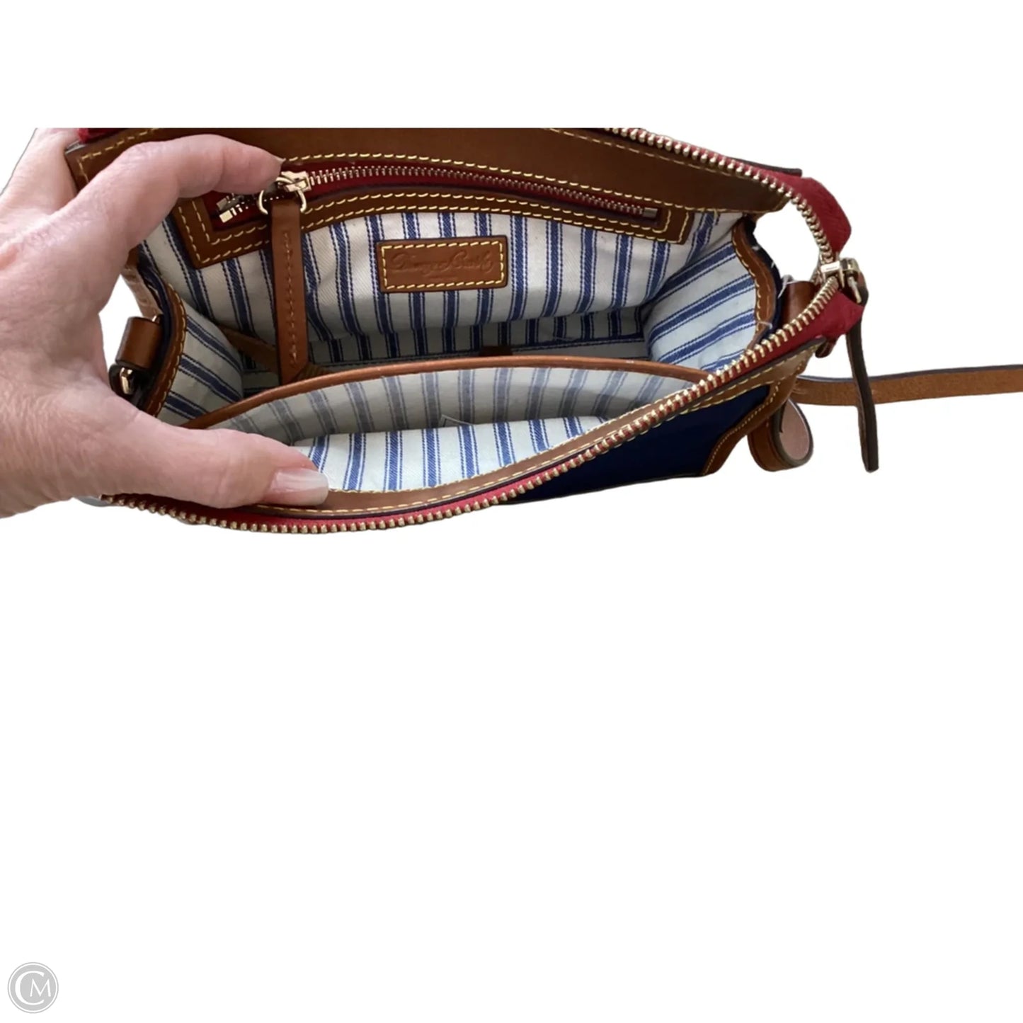 Crossbody Designer By Dooney And Bourke, Size: Small