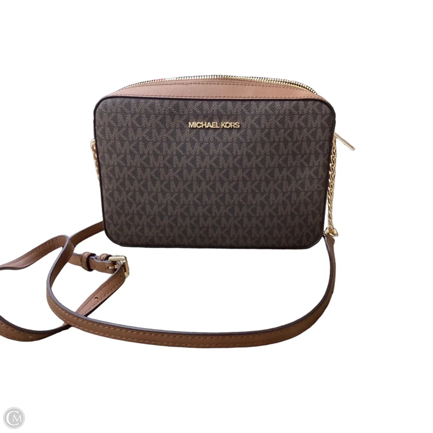 Crossbody Designer By Michael Kors, Size: Medium