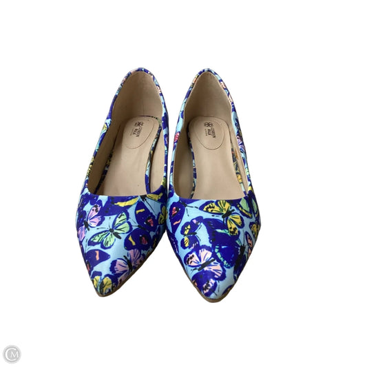 Shoes Heels Kitten By Avon In Multi-colored, Size: 11