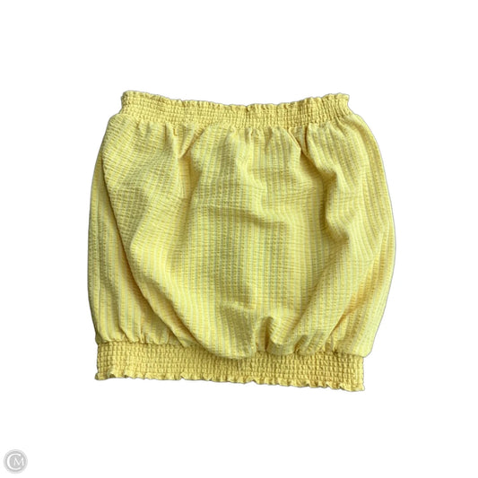 Top Sleeveless By Anthropologie In Yellow, Size: M