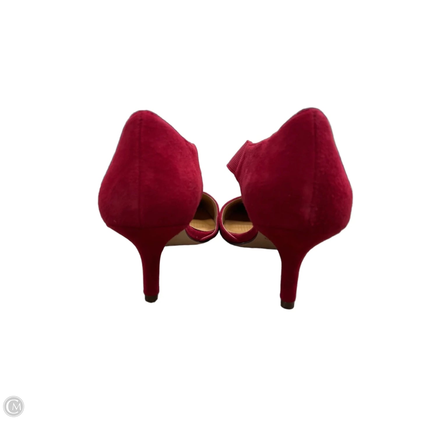 Shoes Heels Kitten By Corso Como In Red, Size: 8.5