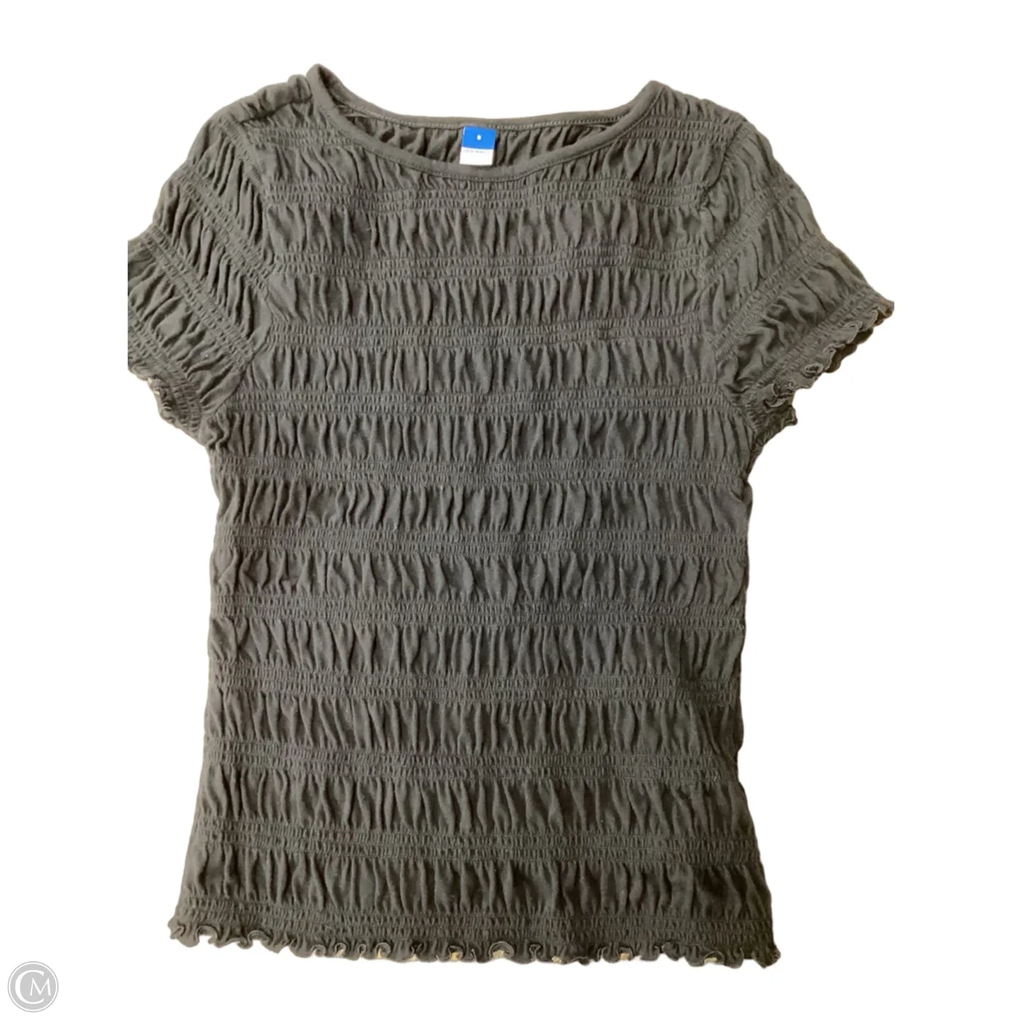Top Short Sleeve By Old Navy In Black, Size: S