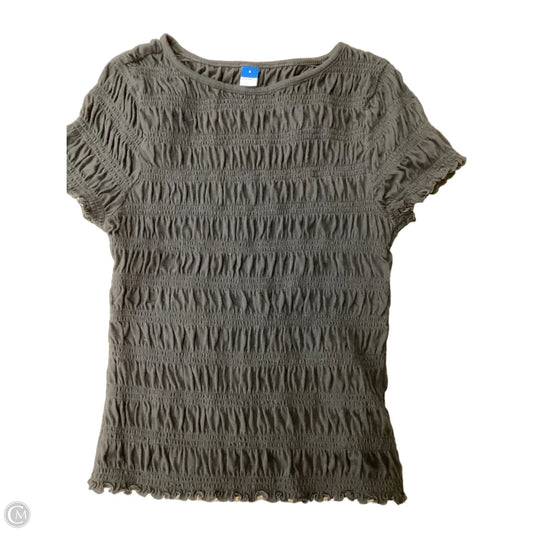 Top Short Sleeve By Old Navy In Black, Size: S