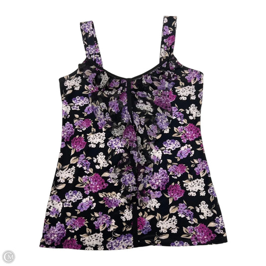 Top Sleeveless By White House Black Market In Floral Print, Size: S