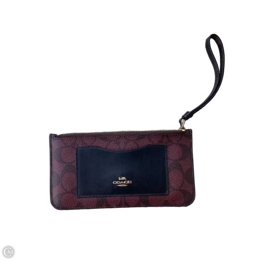 Wristlet Designer By Coach, Size: Medium