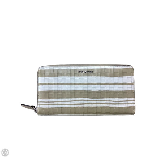 Wallet Designer By Coach, Size: Medium