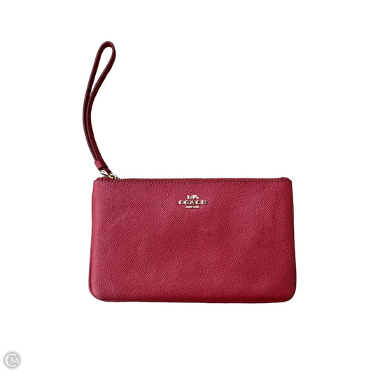 Wristlet Designer By Coach, Size: Small