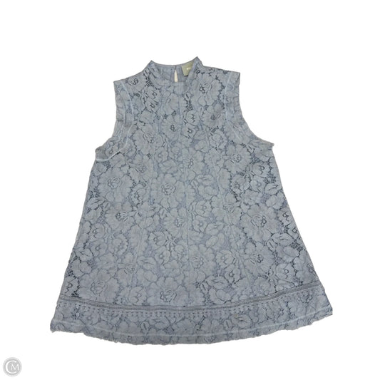 Top Sleeveless By Maeve In Blue, Size: S