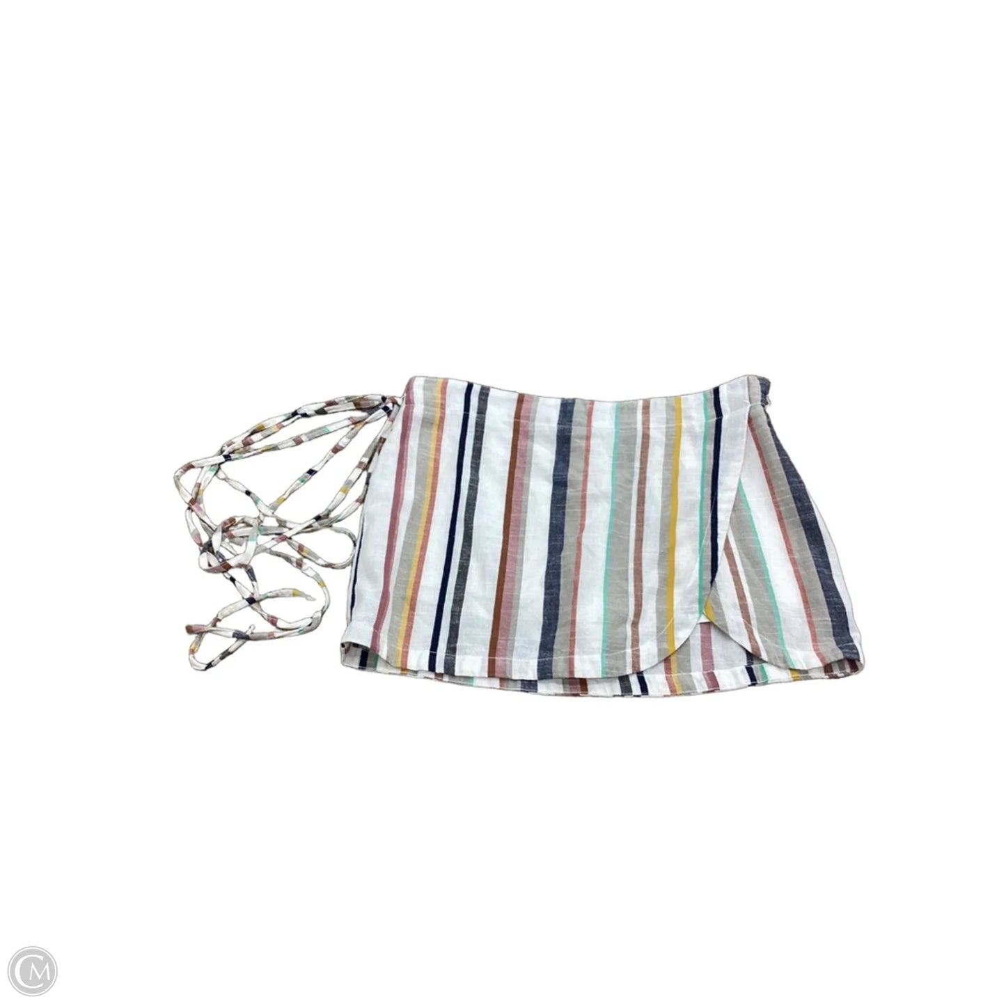 Skirt Mini & Short By Free People In Striped Pattern, Size: Xs