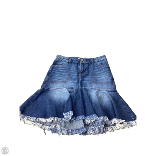 Skirt Mini & Short By William Rast In Blue, Size: 2