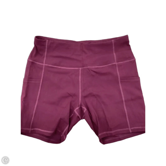 Athletic Shorts By Clothes Mentor In Maroon, Size: Xl