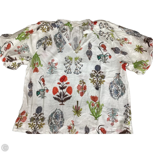 Top Short Sleeve By Umgee In Multi-colored, Size: 2x
