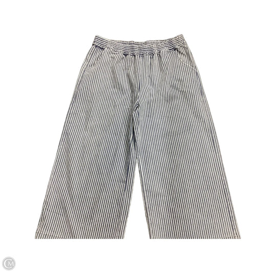 Jeans Wide Leg By Umgee In Striped Pattern, Size: 2x