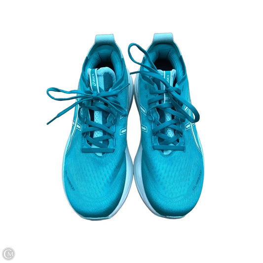Shoes Athletic By Asics In Green, Size: 10.5