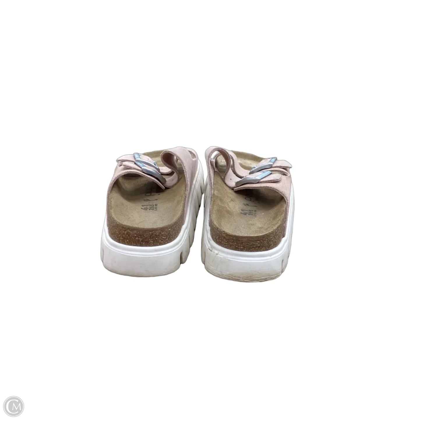 Sandals Flats By Birkenstock In Pink, Size: 10