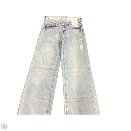 Jeans Wide Leg By Aeropostale In Blue, Size: 0