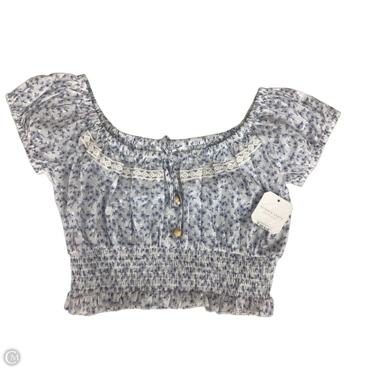 Top Short Sleeve By Altard State In Blue, Size: M