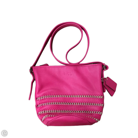 Crossbody Designer By Coach, Size: Medium