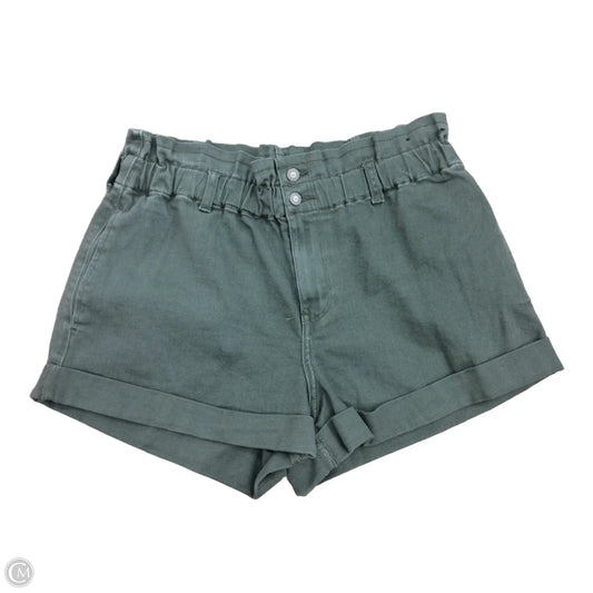 Shorts By Hollister In Green, Size: 14