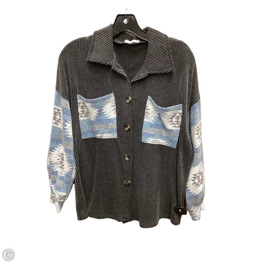 Top Long Sleeve By Clothes Mentor In Multi-colored, Size: M