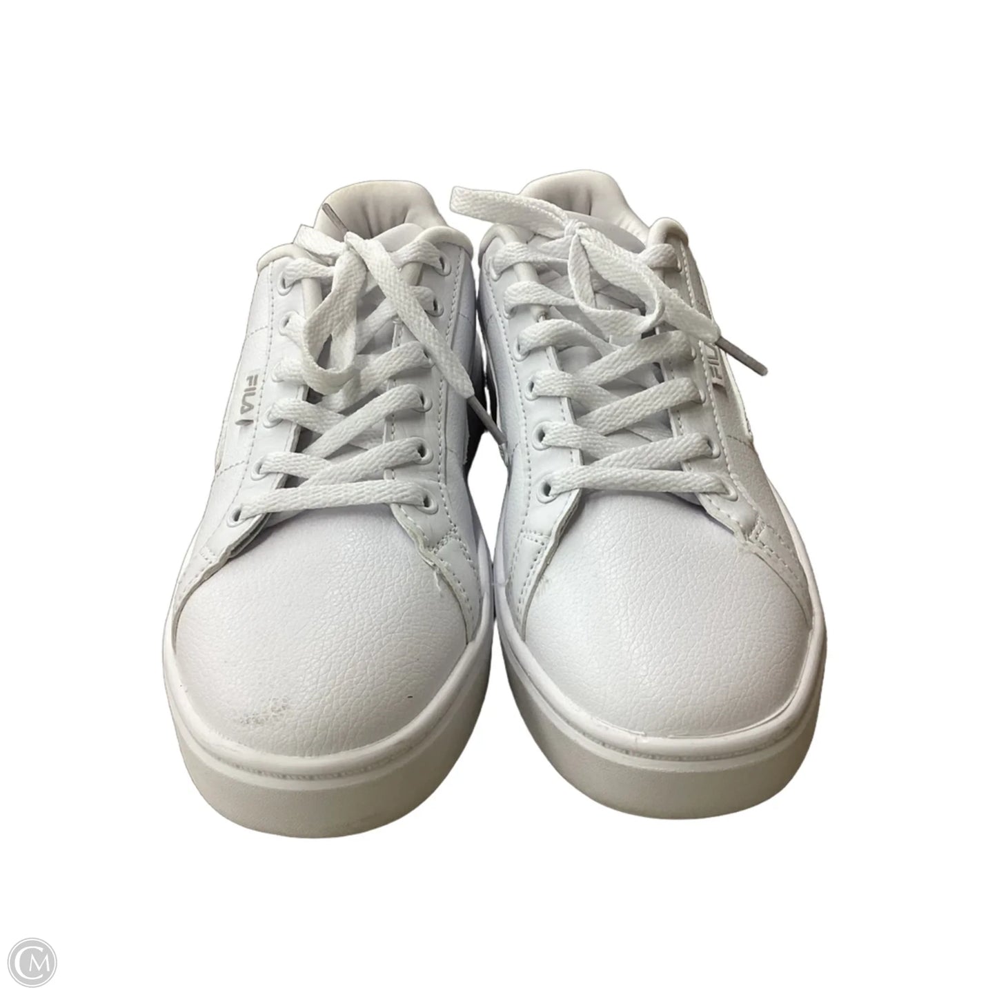Shoes Athletic By Fila In White, Size: 7.5