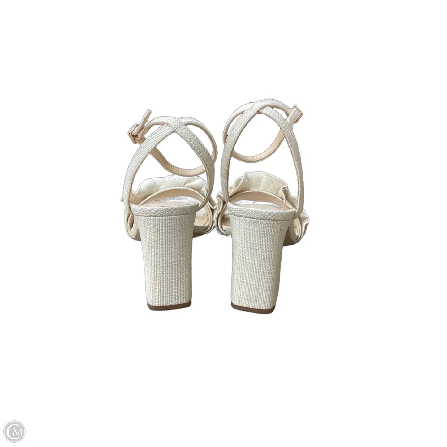 Shoes Heels Block By Jessica Simpson In Ivory, Size: 10