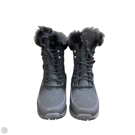 Boots Snow By Clothes Mentor In Black, Size: 10