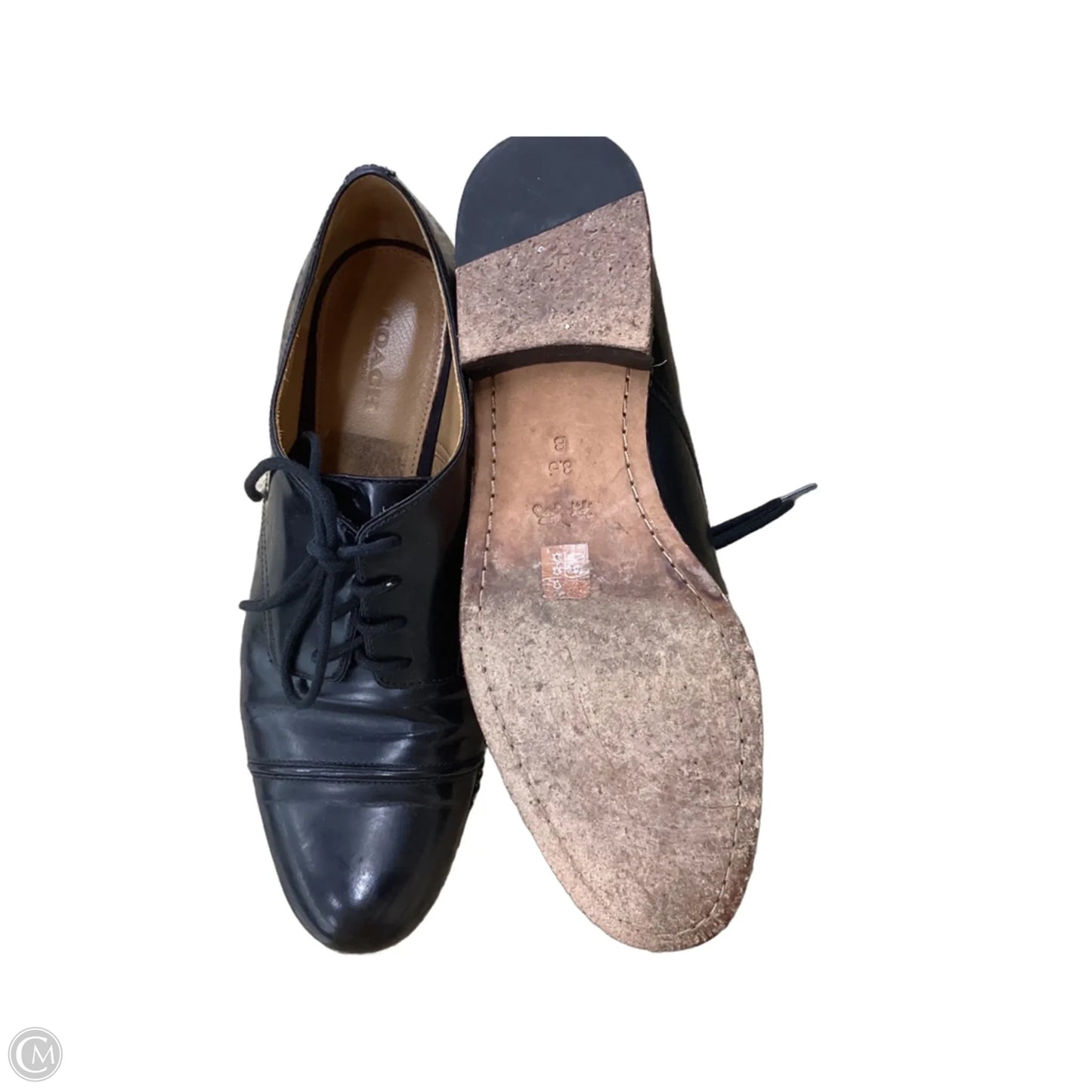 Shoes Designer By Coach In Black, Size: 8.5