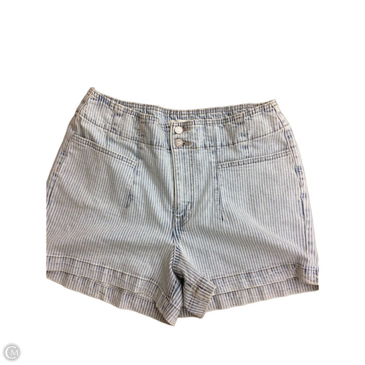 Shorts By Clothes Mentor In Striped Pattern, Size: 14