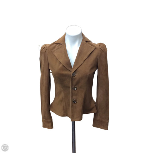Blazer By Ralph Lauren In Tan, Size: S
