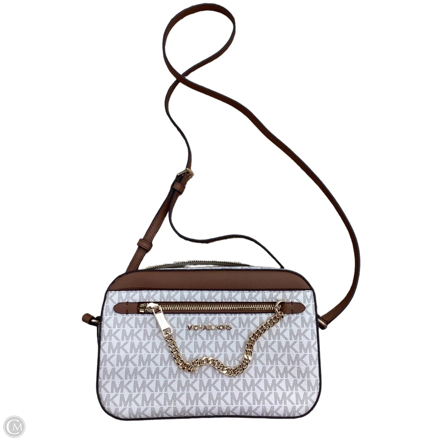 Crossbody Designer By Michael Kors, Size: Medium