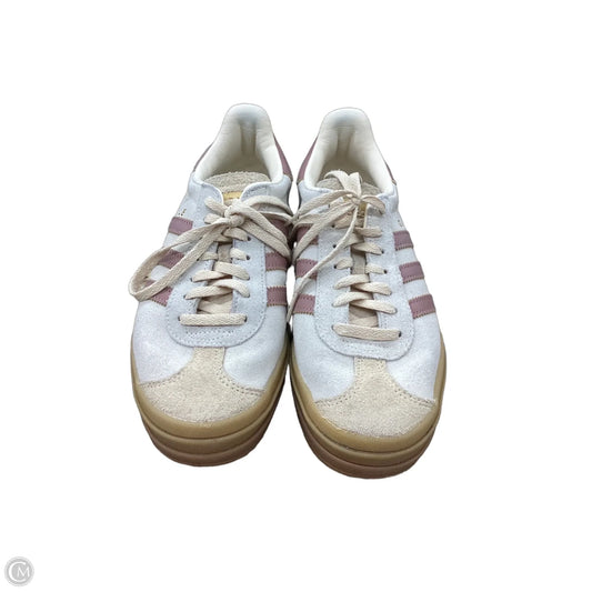 Shoes Sneakers By Adidas In Pink & Tan, Size: 6.5