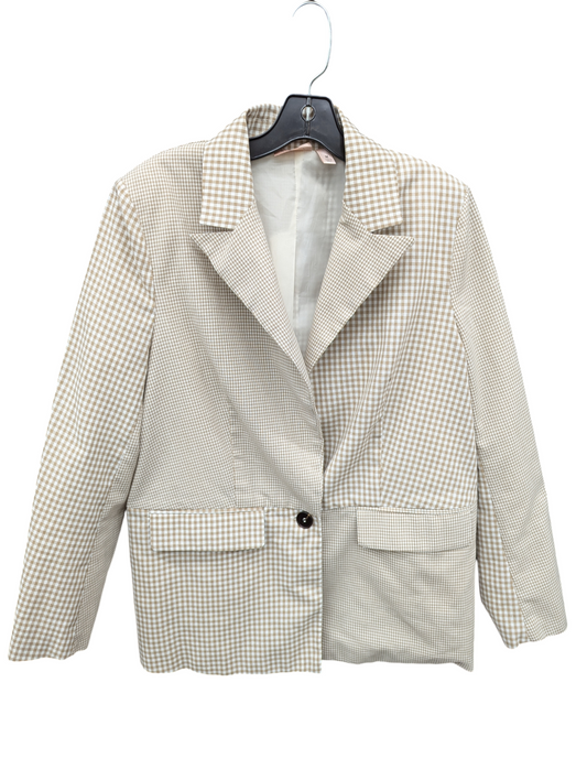 Blazer By Cmc In Beige, Size: M