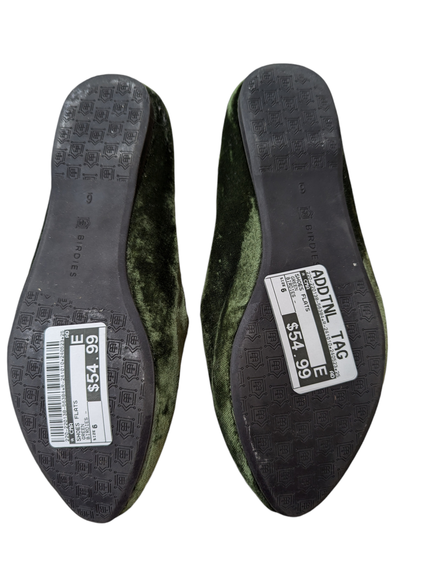 Shoes Flats By Cma In Green, Size: 6