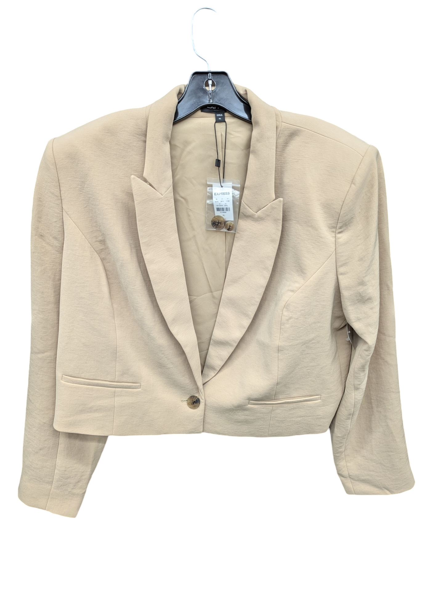 Blazer By Express In Tan, Size: Xl