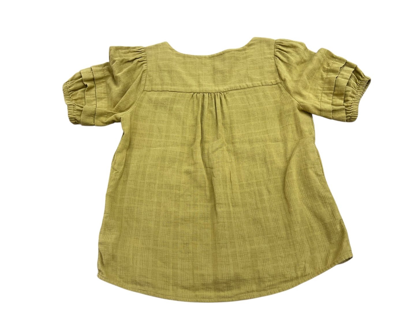 Top Short Sleeve Basic By Madewell In Gold, Size: Xxs